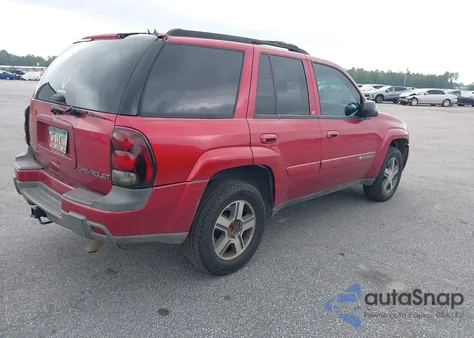 2004 Chevrolet Trailblazer Lt from USA, damaged, VIN 1GNDS13SX42408912